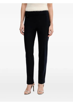 Joseph Ribkoff logo-plaque trousers - Blue