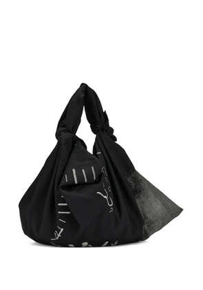 Y's Furoshiki tote bag - Black