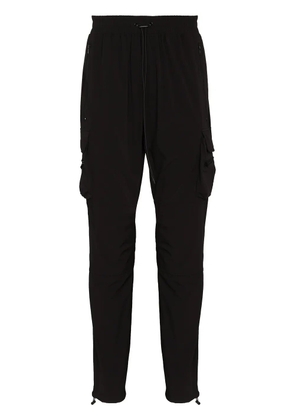 Represent 247 toggle-fastening track pants - Black