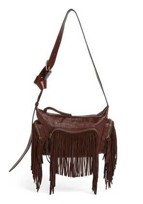 DSQUARED2 leather shoulder bag - Brown