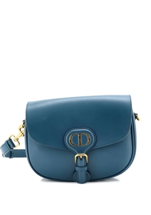 Christian Dior Pre-Owned Bobby Flap Bag Leather Medium crossbody bag - Blue