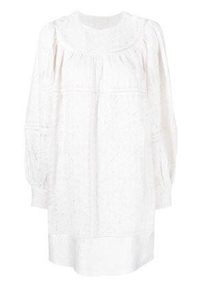 Ulla Johnson Bianca floral-print dress - White
