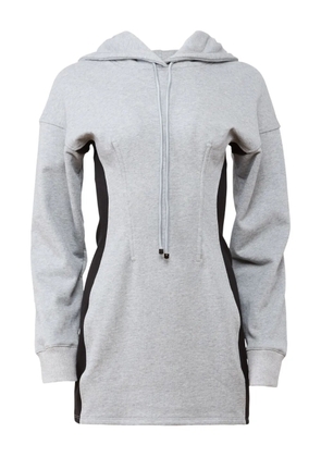 Fleur Du Mal hooded corset dress - Grey