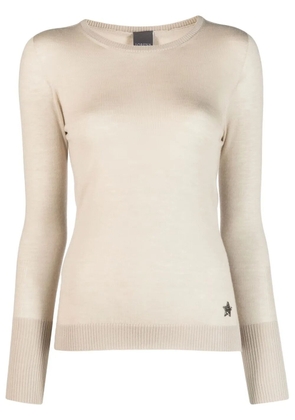 Lorena Antoniazzi slim-fit cashmere jumper - Neutrals