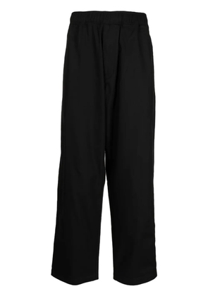 AAPE BY *A BATHING APE® logo-patch elasticated-waist trousers - Black