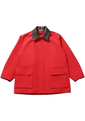 Auralee oversized jacket - Red