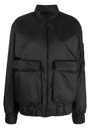 Rains flap-pockets puffer jacket - Black
