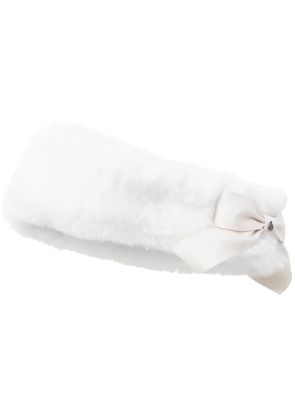 Maison Michel Zaza ear headband - White