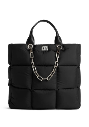 DSQUARED2 Icon quilted tote bag - Black