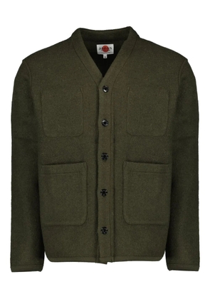 Japan Rags Seiji wool cardigan - Green