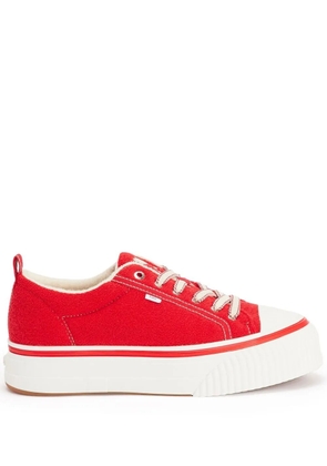 AMI Paris low-top flatform sneakers - Red