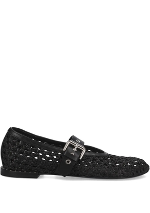 Premiata interwoven ballet flats - Black
