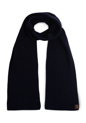 Eleventy Ribbed scarf - Blue