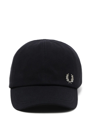 Fred Perry logo-embroidered baseball cap - Black