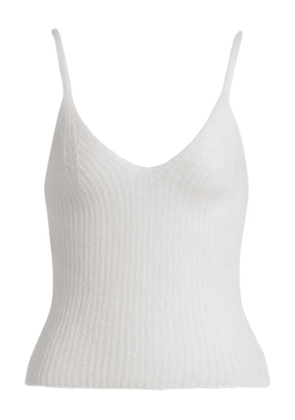 Alberta Ferretti spaghetti-strap top - Neutrals