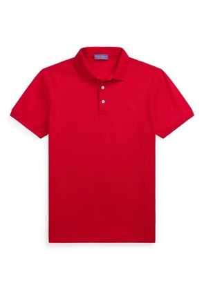 Ralph Lauren Purple Label piqué polo shirt - Red