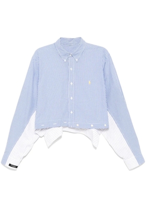 PROTOTYPES cropped shirt - Blue