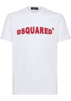 DSQUARED2 logo-print T-shirt - White