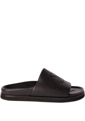 Off-White Arrow-motif slides - Black