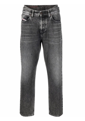 Diesel D-Fining tapered-leg jeans - Grey