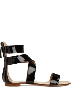 Giuseppe Zanotti Dory flat sandals - Black