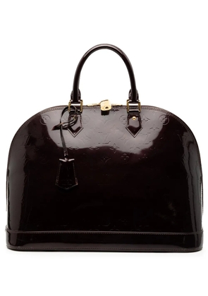 Louis Vuitton Pre-Owned 2010 Monogram Vernis Alma GM handbag - Purple