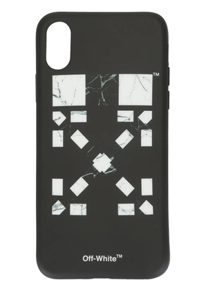 Off-White x Vancouver Marble Arrows iPhone X case - Black