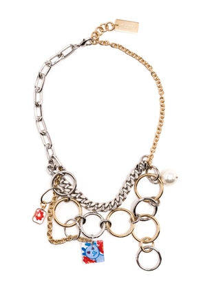 Marni charm-detail chain necklace - Multicolour