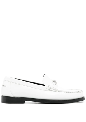 Versace Medusa '95 leather loafers - White