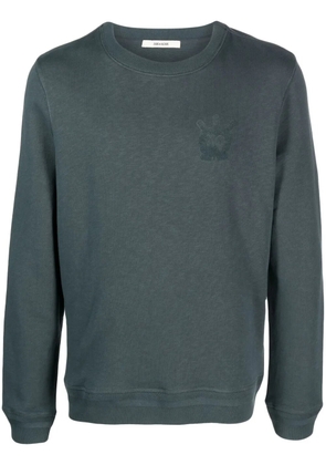 Zadig&Voltaire Stony Skull cotton sweatshirt - Green
