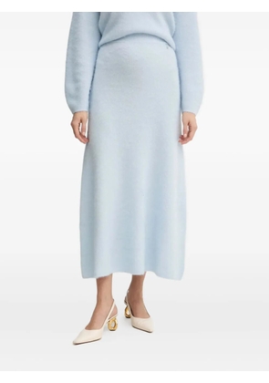 BOSS Fici A-line midi skirt - Blue