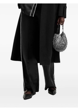 AllSaints stitching-detail trousers - Black