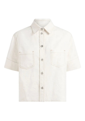 ETRO paisley-jacquard shirt - Neutrals