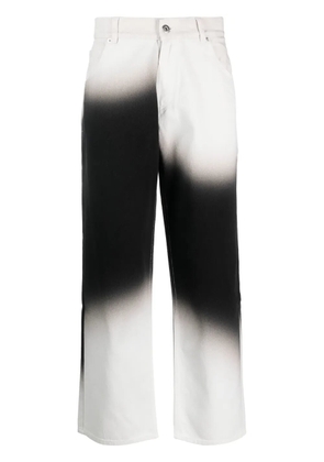 Liberal Youth Ministry ombré-effect straight-leg trousers - Neutrals
