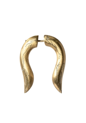 Parts of Four Hathor sterling silver earring - Gold