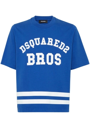 DSQUARED2 logo-print T-shirt - Blue