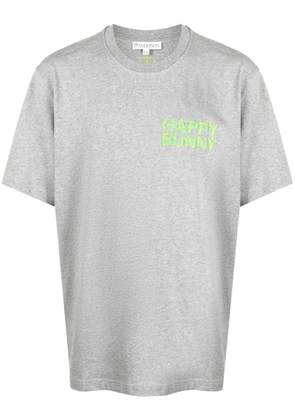 JW Anderson graphic-print organic cotton T-shirt - Grey
