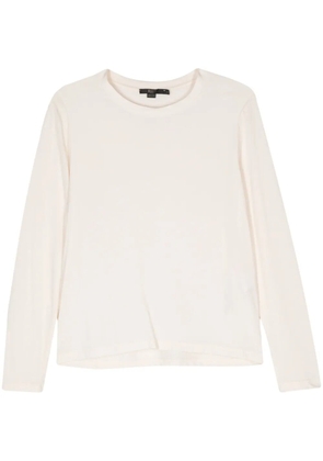 Seventy crew-neck long-sleeve T-shirt - Neutrals