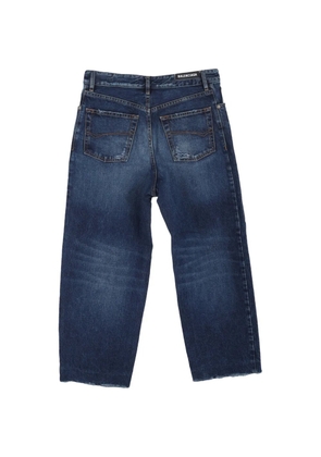 Balenciaga Pre-Owned high-rise wide-leg jeans - Blue