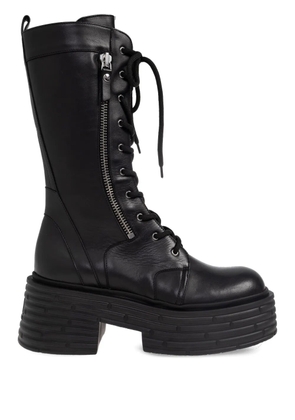 AGL 65mm lace-up boots - Black
