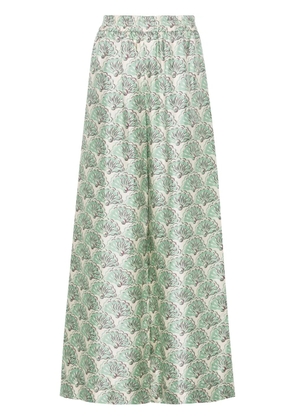 La DoubleJ high-waist palazzo pants - Green