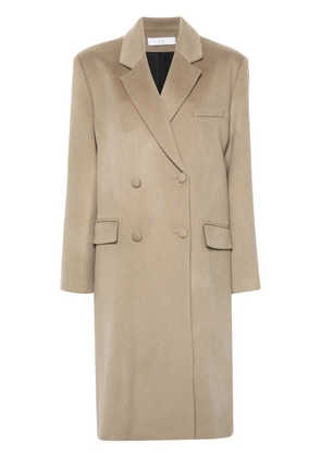 IRO buttoned double breasted coat - Neutrals