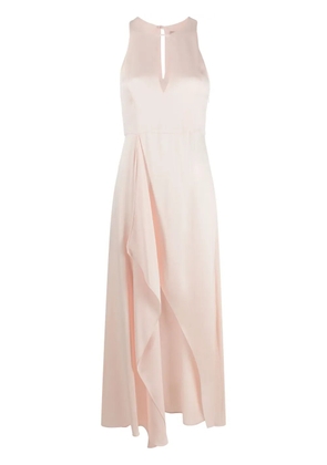 TWINSET asymmetric satin dress - Pink