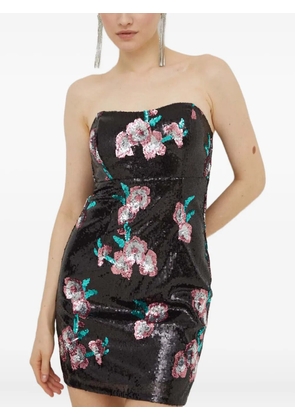 GUESS USA sequin floral dress - Black
