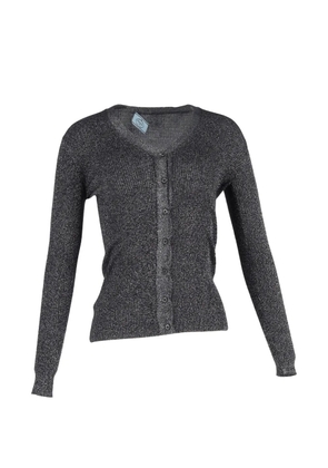 Prada Pre-Owned button-fastening cardigan - Grey