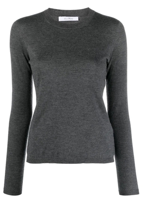 Max Mara crew-neck cashmere jumper - Grey