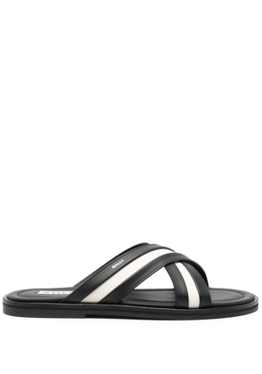 Bally Glide leather sandals - Black