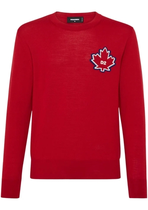 DSQUARED2 embroidered logo jumper