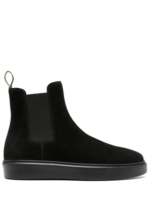 Doucal's suede ankle boots - Black
