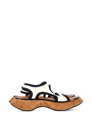 Proenza Schouler Rec cut-out sandals - White